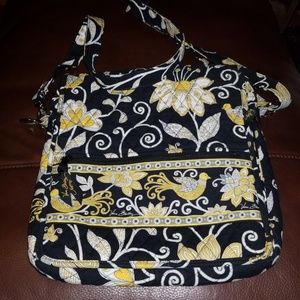 Vera Bradley yellow bird crossbody